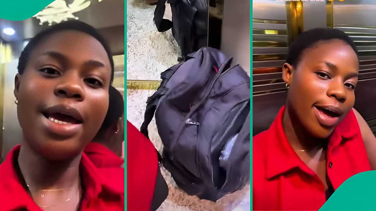 Lady Cries Out After Getting Trapped In Client’s Elevator: “I Am Scared, My Legs Are Hurting”