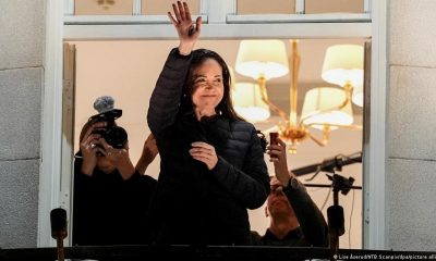 Nobel winner Machado appears in Oslo, after months in hiding – DW – 12/11/2025