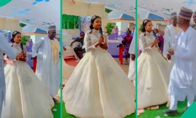 Nigerian Bride Sings On Wedding Day, Her Voice Leaves Many Mesmerised: “This Is So Emotional”