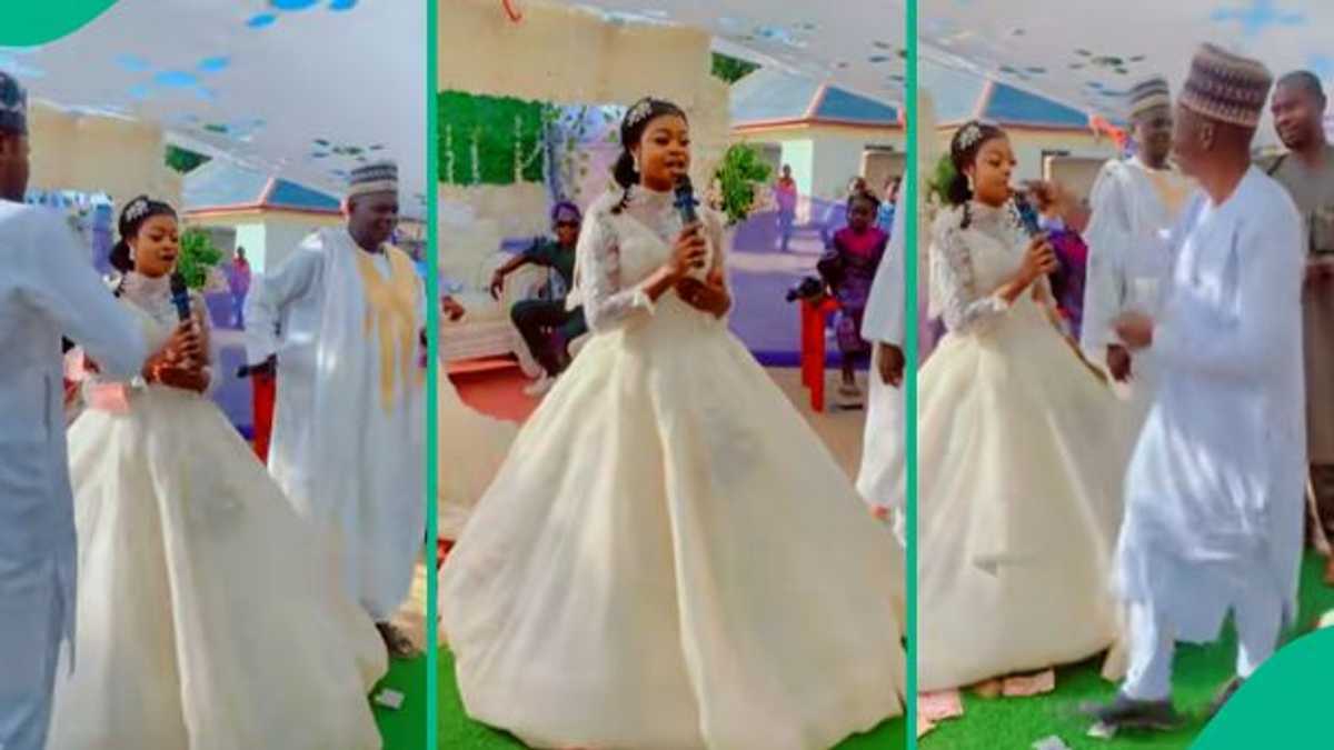 Nigerian Bride Sings On Wedding Day, Her Voice Leaves Many Mesmerised: “This Is So Emotional”