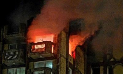 Fire Guts Section Of Jos Main Market