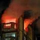 Fire Guts Section Of Jos Main Market