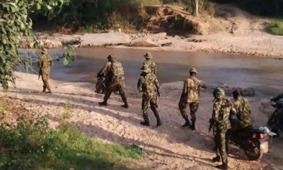 Nigerian soldiers recently freed by Burkina Faso arrive Ghana