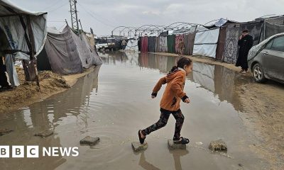 Flood misery for Gazans awaiting next stage of peace plan