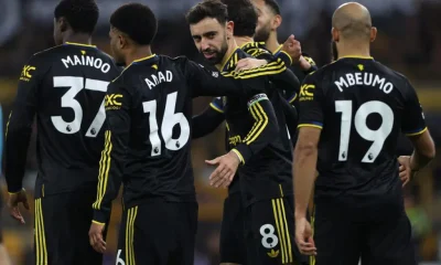 Man Utd back on track after Fernandes inspires Wolves rout