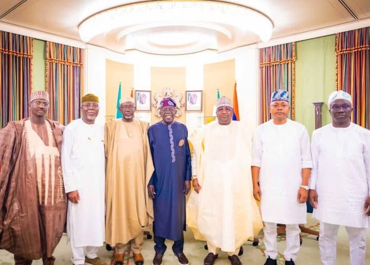 Tinubu Meets Six APC Governors In Aso Villa 