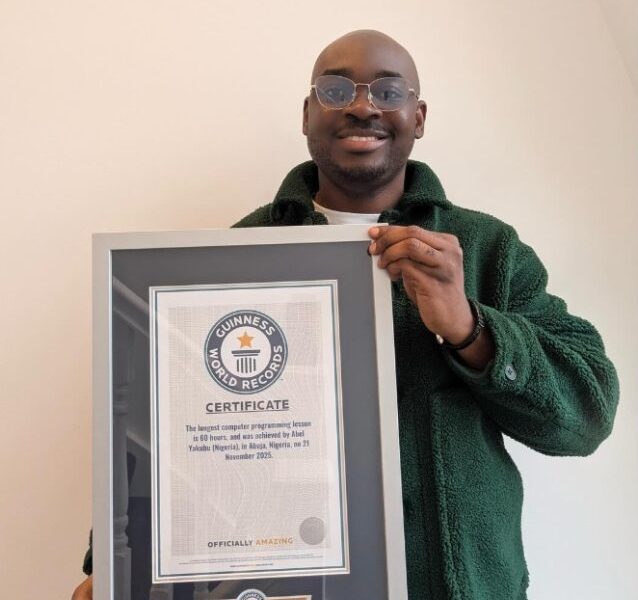 Guinness World Records Confirms Nigeria’s Yakubu’s 60-hour Coding Record