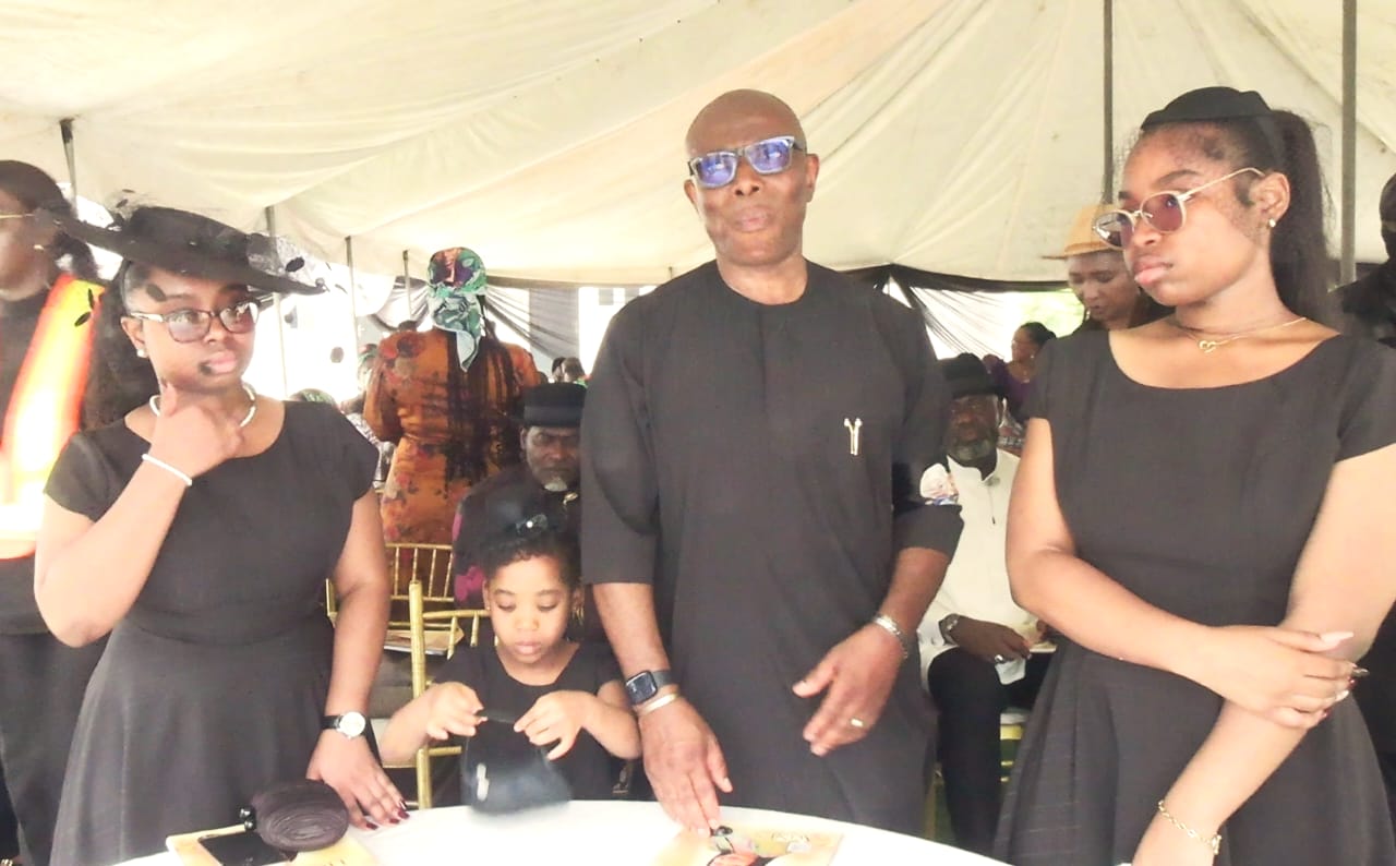 Abbas, Fubara Pay Last Respect, As Abiante Buries Wife