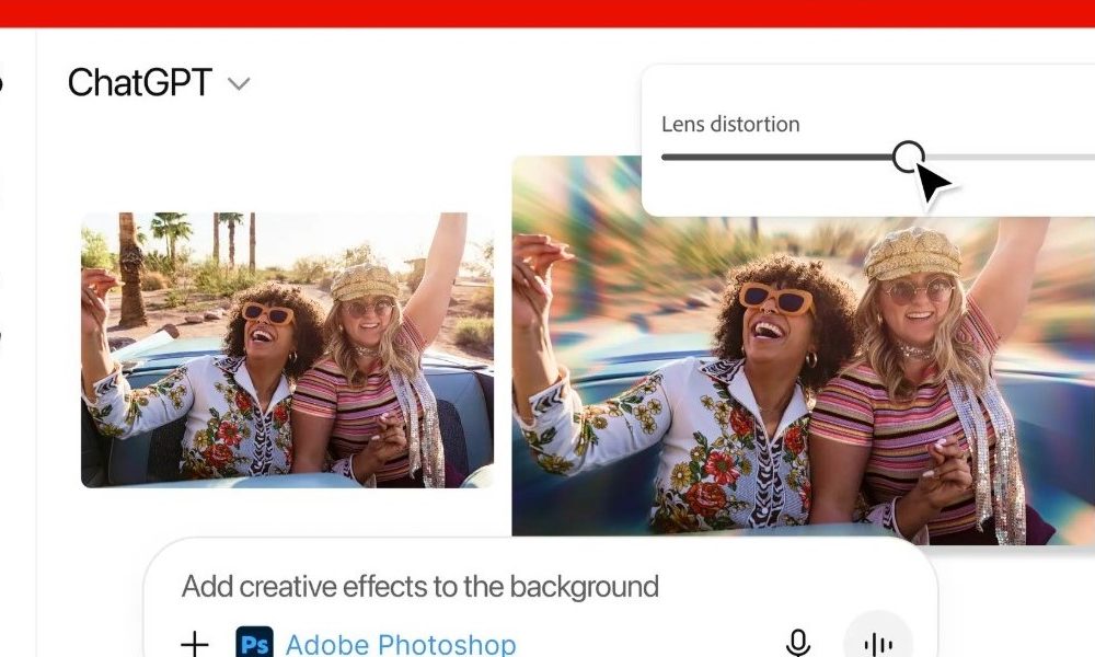 ChatGPT now allows users directly access Photoshop, Acrobat and Adobe Express