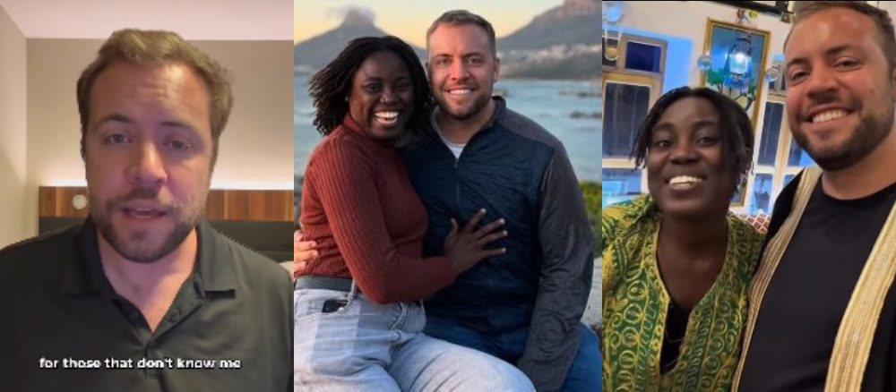 “I Can’t Bring My Nigerian Wife To The U.S.”- American Hubby Speaks Out On New Travel Restrictions