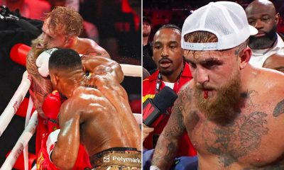 Jake Paul hospitalised after defeat to Anthony Joshua