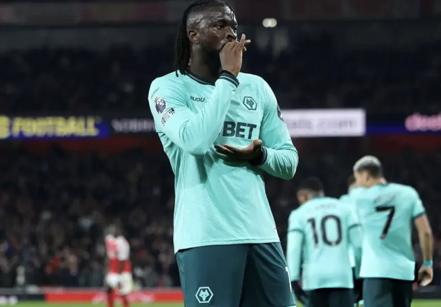 Arokodare Scores First EPL Goal As Wolves Fall To Arsenal