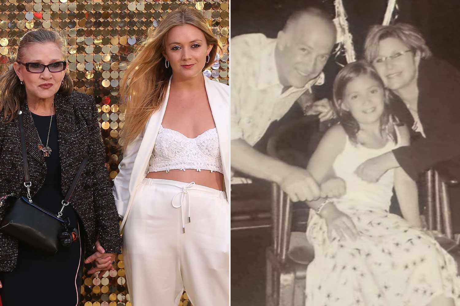 Billie Lourd Marks 9 Years Since Mom Carrie Fisher’s Death: Photos