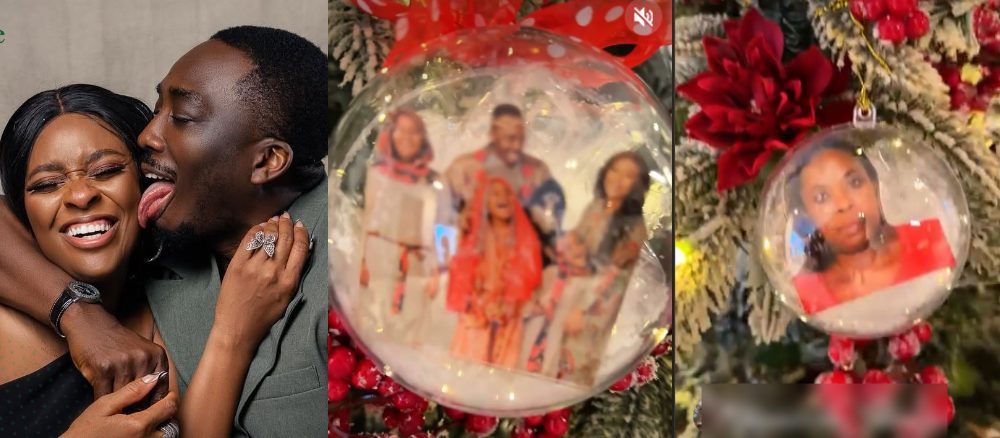 Bovi’s Wife, Kris Asimonye, Honours Late Parents During Christmas Celebration