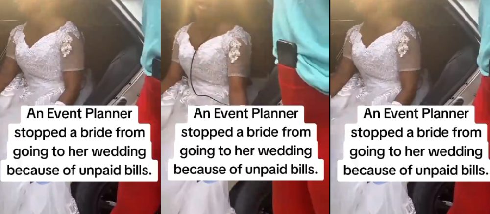 Drama Erupts As Event Planner Blocks Bride From Attending Wedding Over Outstanding Payment