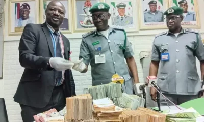 Customs intercept N2.28bn undeclared foreign currencies at Lagos airport