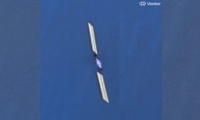 Doomed SpaceX Starlink satellite photographed from orbit