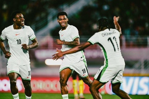 BREAKING: Eagles thrash Uganda 3-1 in last AFCON group stage game
