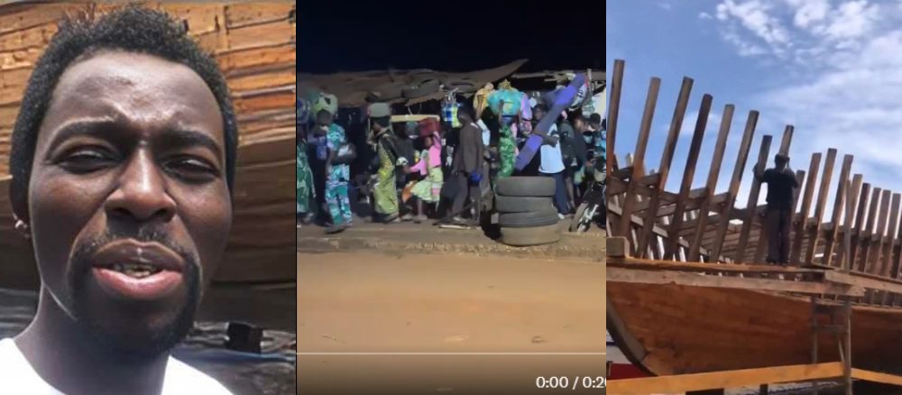 Masses Flock From Benin Republic To Ghana Over Noah Ebo’s Ark Prophecy