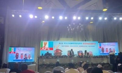 Tinubu, Shettima, Akpabio Present as APC Holds NEC Meeting