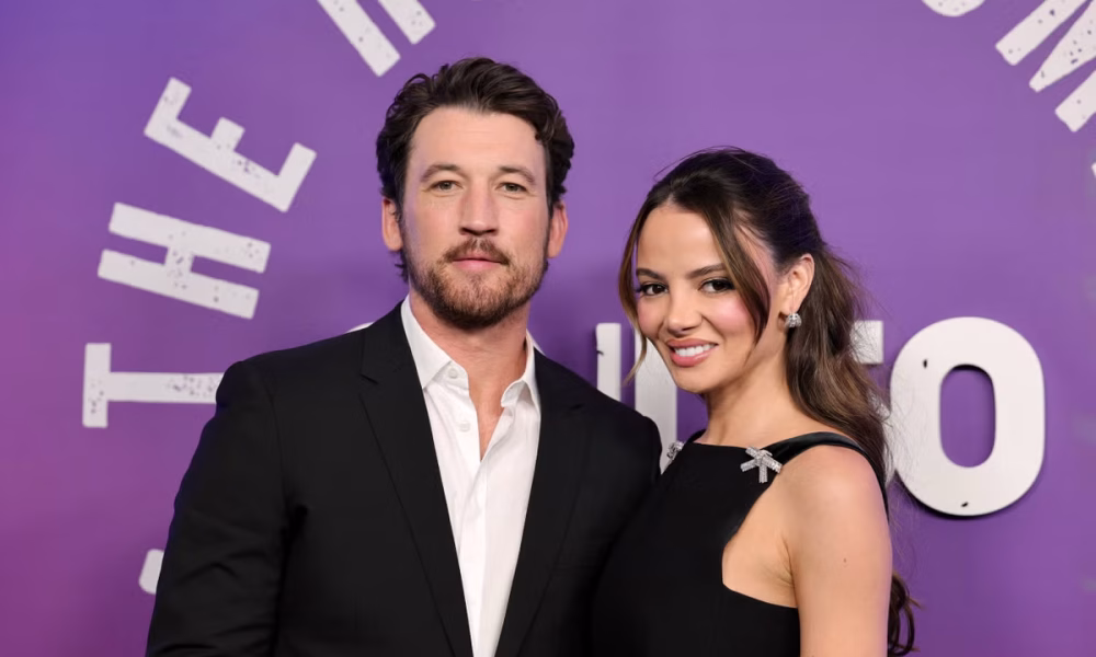 Miles Teller surprises wife by remaking wedding dress that got destroyed in wildfires