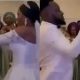 Drama as bride hugs male guest, groom loses temper at wedding reception