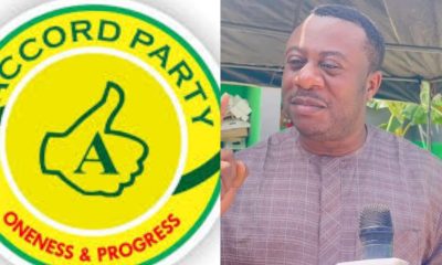 Accord Party presents certificate of return to Opeyemi Falegan as Ekiti Governorship candidate