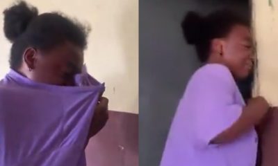 Lady breaks down in tears as Christmas chicken struggles for its life