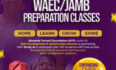Tomori Foundation, Study AI launch Nigeria’s first AI-powered exam preparation platform