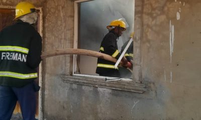 Gas explosion rocks building of three-bed room flats in Kwara