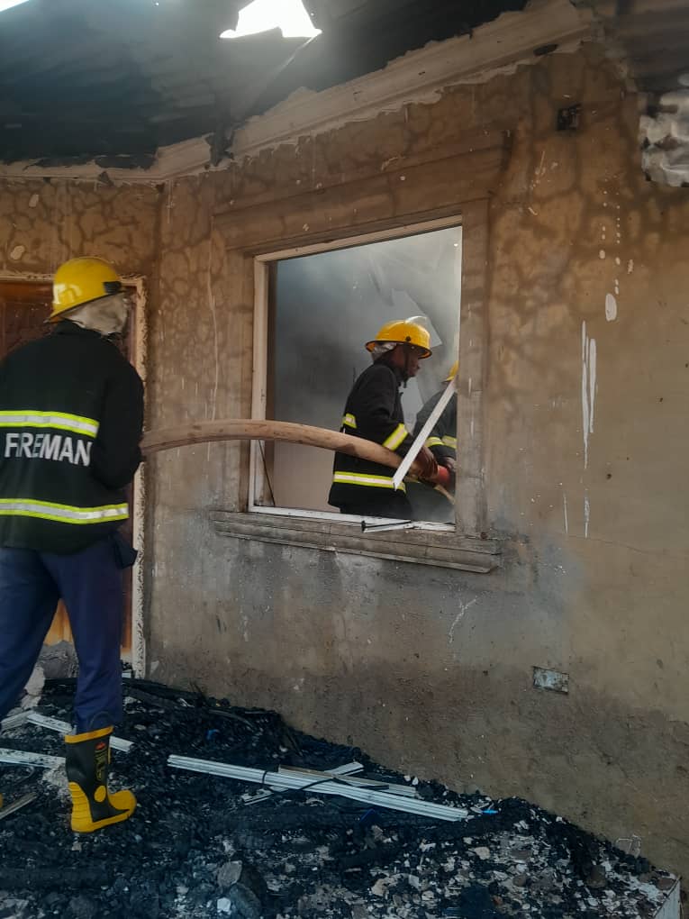 Gas explosion rocks building of three-bed room flats in Kwara