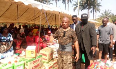 Black Indigo Goes Home : Ibe Royal family fetes the poor in Awgu LGA