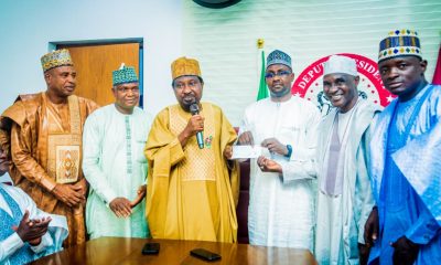 Deputy Senate President pays N7m entitlement to ex-Kano LG chairman