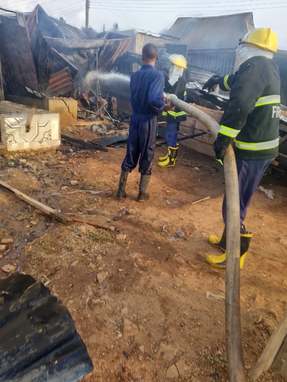 Firefighter injured on duty in Kwara