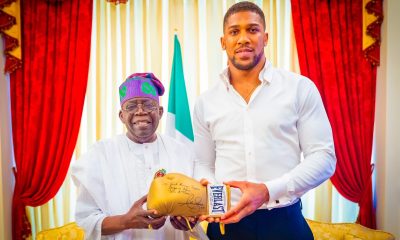Tinubu sympathises with Anthony Joshua after Lagos–Ibadan Expressway accident