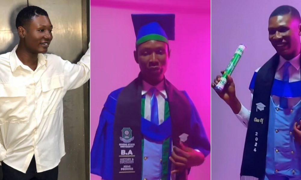 “They expected first class” – Man who graduated with 2:1 cries out as family refuses to attend convocation