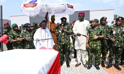 COAS commits to soldiers’ welfare, commissions affordable housing scheme in Ibadan