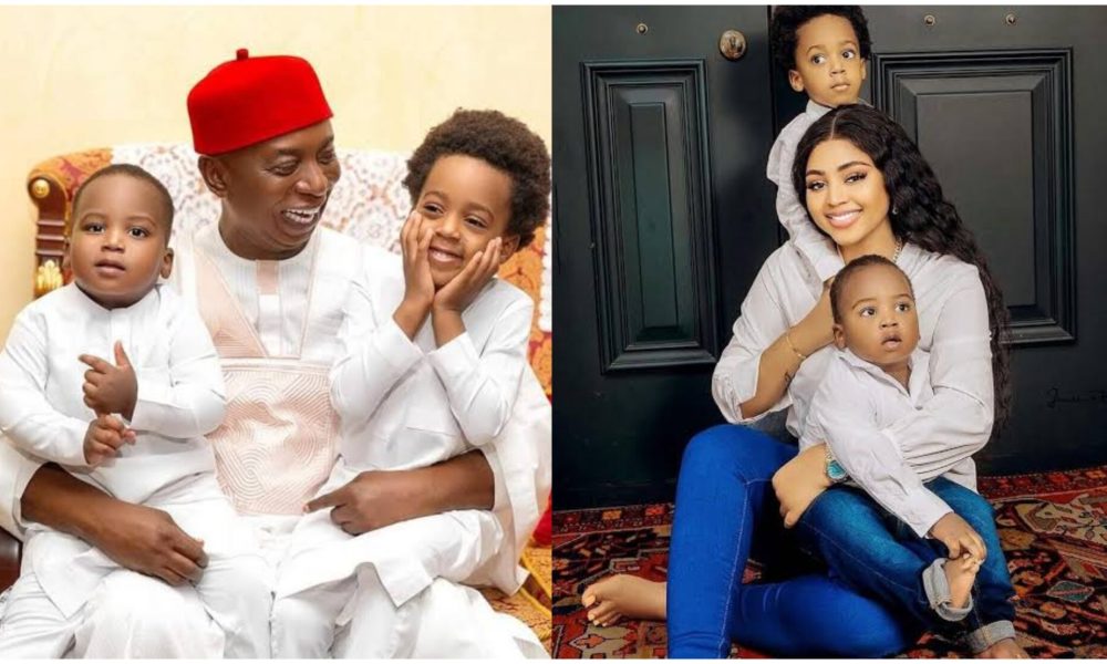 “Regina Daniels must undergo drug rehabilitation” – Ned Nwoko reacts as Regina says, “I’ll definitely see my kids soon.”