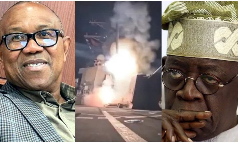US military airstrikes: Tinubu should apologise to Peter Obi immediately