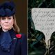 Kate Middleton Leaves Handwritten Note for Those Who Lost Their Lives to Cancer