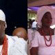 Ooni Of Ife Teases Ex-Wife Naomi At Ojaja University Launch, Boasts About His Seven Wives