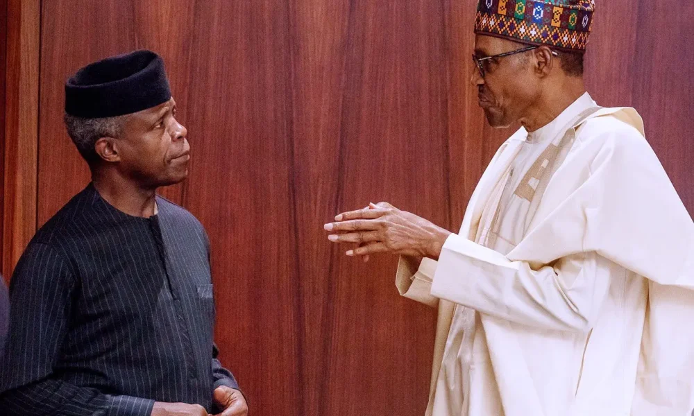 ‘I don’t know him’ – Buhari reveals why he didn’t support Osinbajo’s presidential ambition