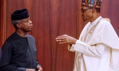 ‘I don’t know him’ – Buhari reveals why he didn’t support Osinbajo’s presidential ambition