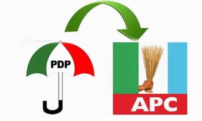 Six Rivers House of Reps Members Defect From PDP to APC