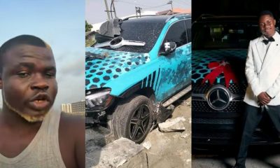 “It’s not proper”- Man shares what he saw people doing to Peller’s Mercedes Benz