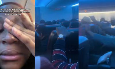 Passengers scream, pray as Air Peace London Abuja flight experience turbulence