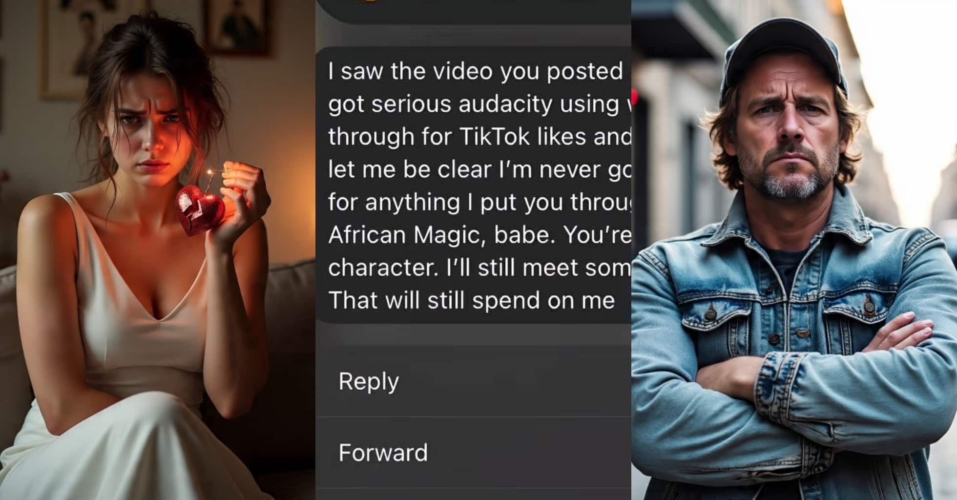 Lady sold her phone to bail boyfriend who used money to propose to another woman, embarks on vacation