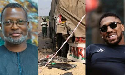 “I was one vehicle behind “- Man shares what FRSC officials did at scene of Anthony Joshua’s car crash