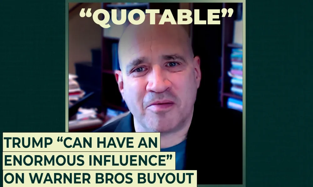 Donald Trump “can have an enormous influence” on Warner Bros buyout