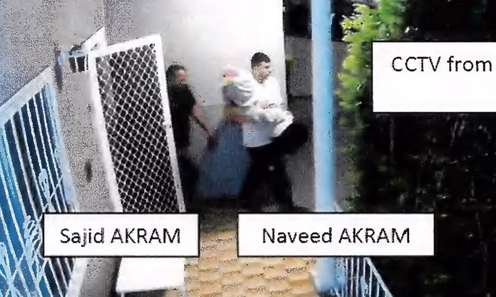 Bondi Beach gunmen used ‘tennis ball bomb’ and filmed each other training for attack, police say